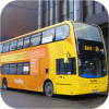 Reading Buses yellow & orange brands